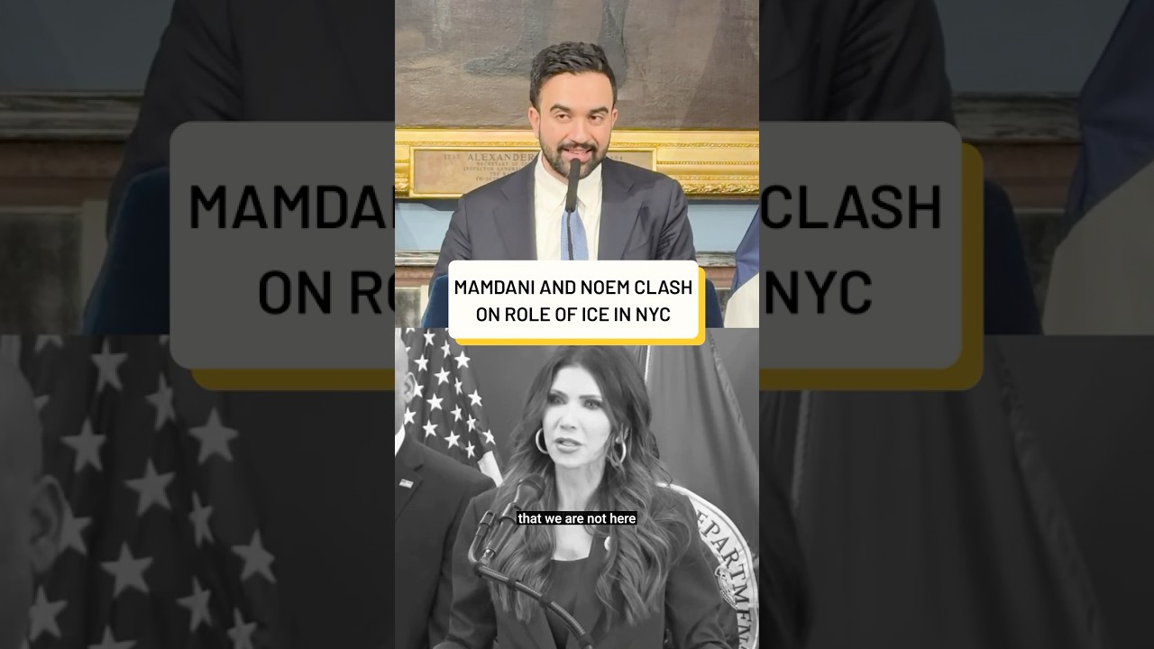 Мамдани: «Мы здесь не для того, чтобы помогать агентам ICE». Ноэм: Министерство внутренней безопа...