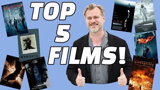 Top 5 CHRISTOPHER NOLAN Films!