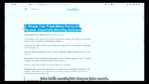 The Science Behind Red Ginger: Bandrek Ratu