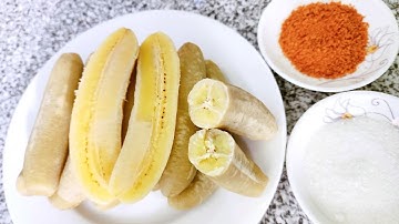Cách luộc chuối già dẻo ngon như chuối sáp #445