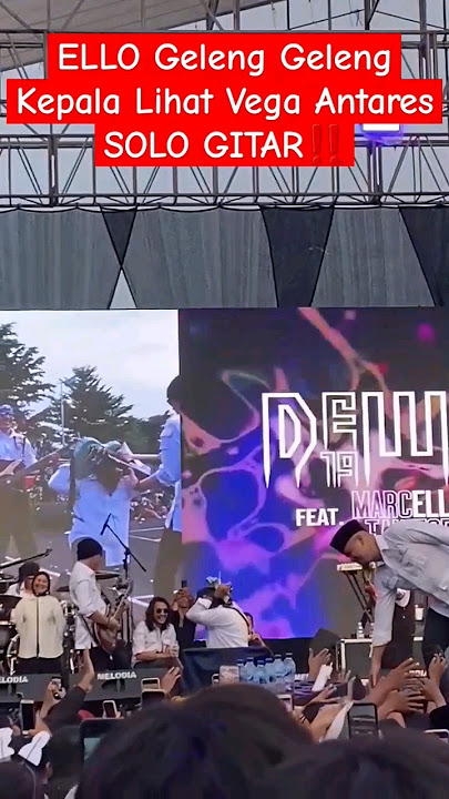 ELLO Kagum dan Geleng Geleng Saat VEGA ANTARES Atraksi SOLO GITAR 🎸🔥🔥