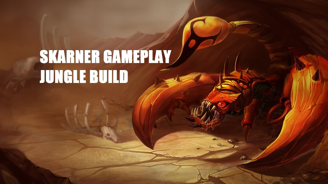 Skarner Jungle gameplay/build League of Legends commentary YouTube