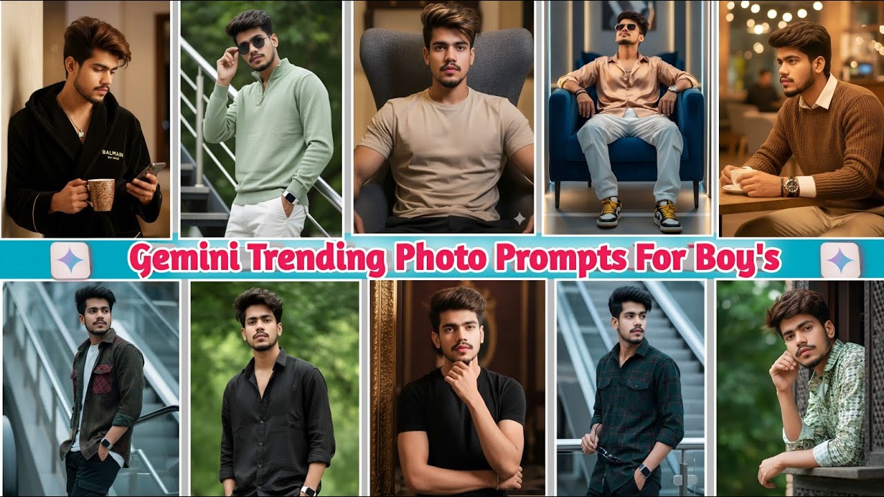Best Google Gemini Prompt For Boy's | Trending Gemini Ai Photo Editing | ENCODE 0X 