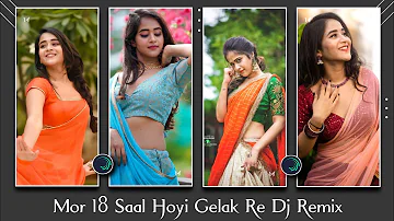 Mor 18 Saal Hoyi Gelak Re Dj Remix Status Editing Alight Motion | Odia Song Beat Sync Status Editing