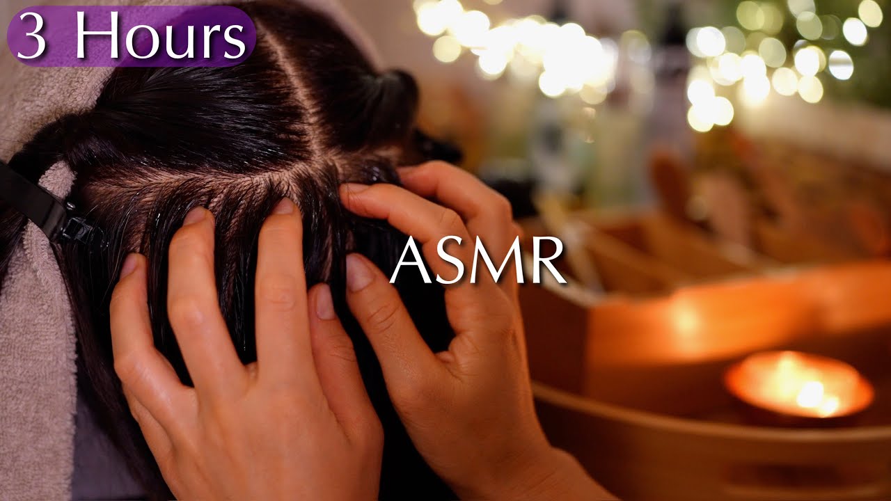 ☘️ASMR Scalp Massage☘️Can't Sleep? Try This😴💤 Deep Relaxation🌟No Talking