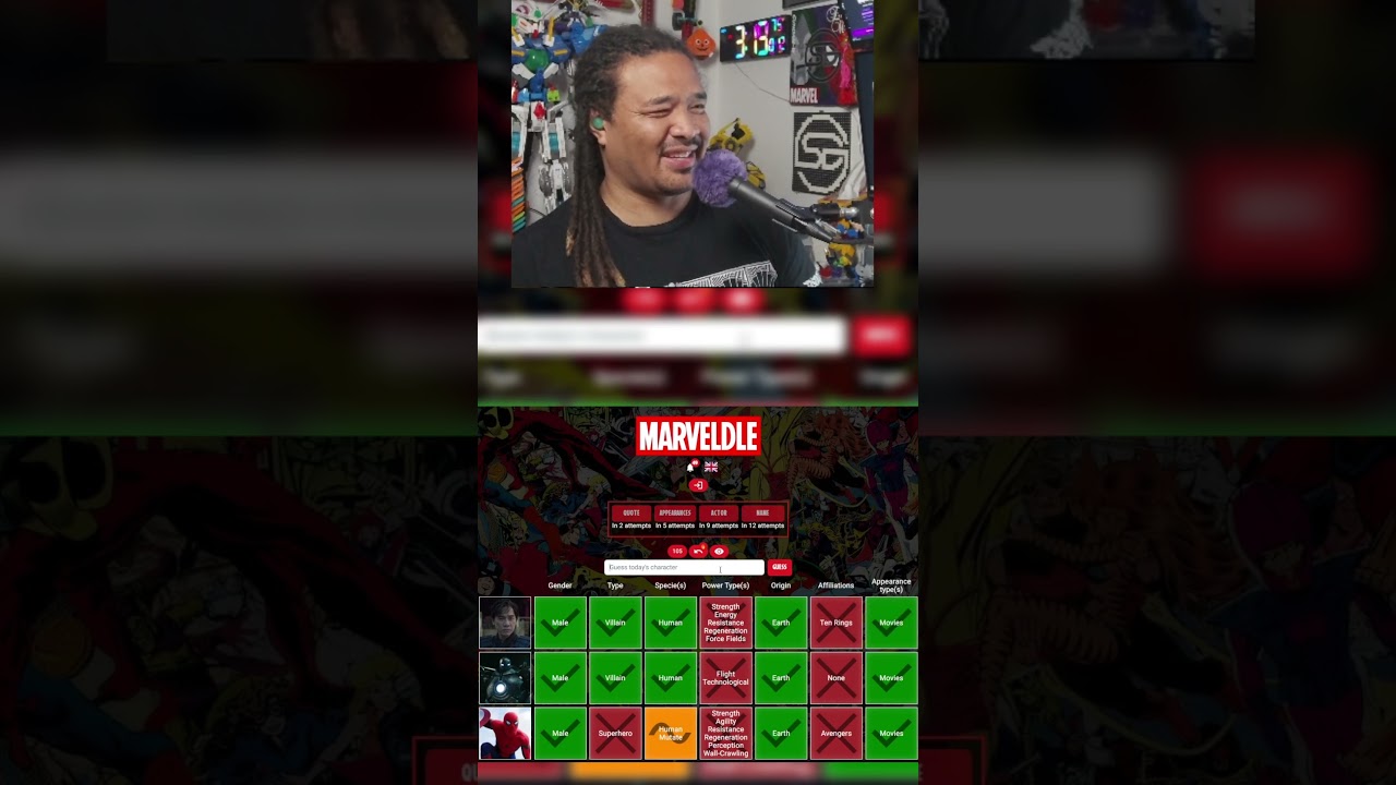 MCU Marveldle for Oct 11