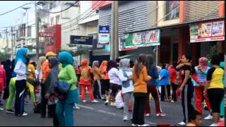 Senam Car Free Day Kota Banjar