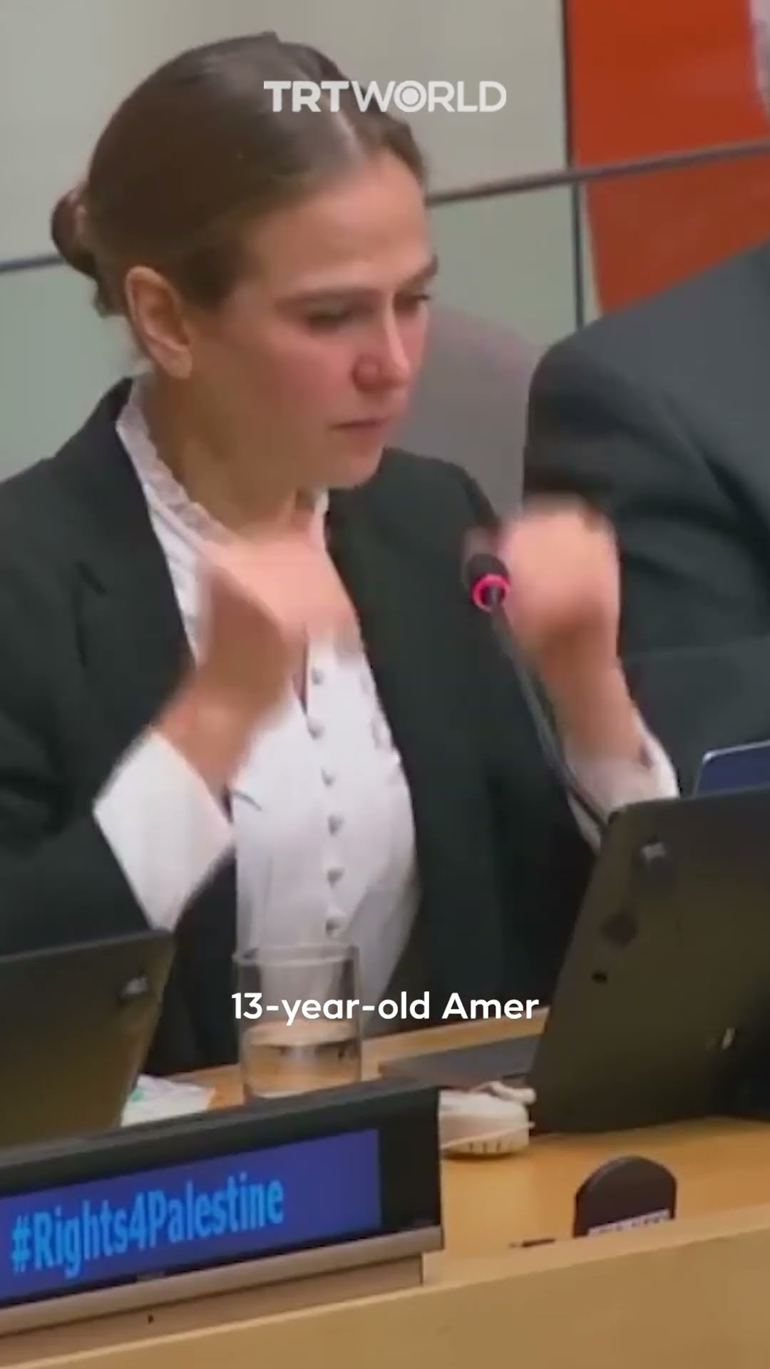 Dr Tanya al Haj breaks down sharing testimonies from Gaza