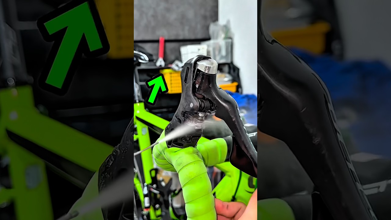 Must Know How to Fix STI Lever Slipping !Cleaning out old grease and dirt.#ロードバイク #自転車 #シマノ #メンテナンス
