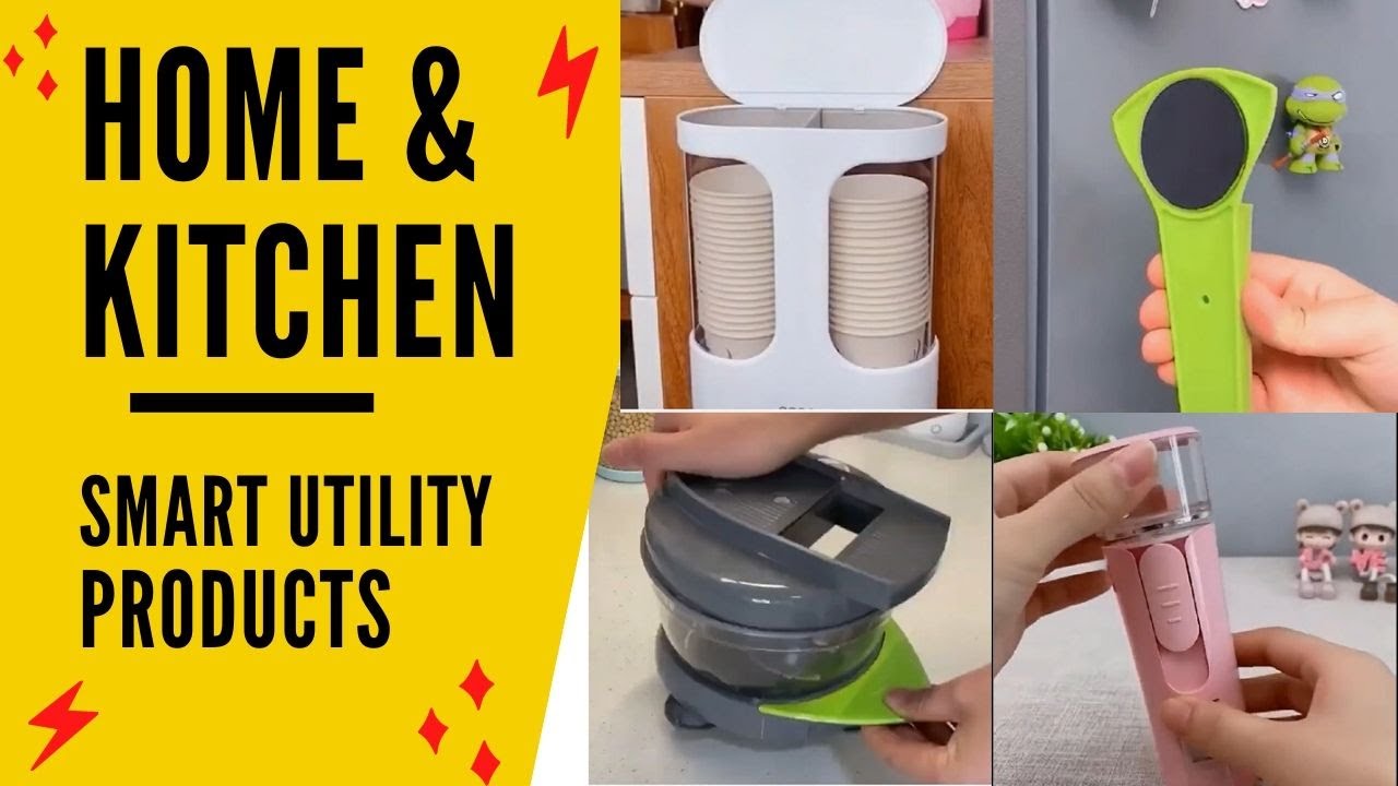 Smart Utilities for Home & Kitchen Smart Gadgets for Home & Kitchen Clever Home Utensils7