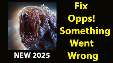 Fix Tomorrow Survival App Oops Something Went Wrong Error | Fix Tomorrow Survivalwent wrong error