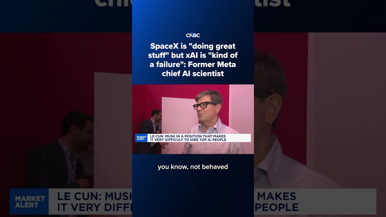 ⁣SpaceX is 'doing great stuff' but xAI is 'kind of a failure': Former Meta chief 