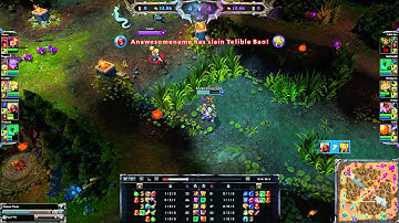 Zed outplays Cassiopeia and escapes Xin Zhao