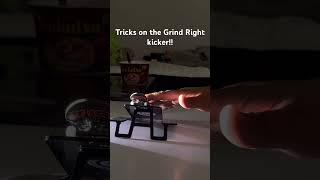 Fingerboard tricks on kicker! #fingerboard #blackriver #grind #fb #duet #new #stump #motivation