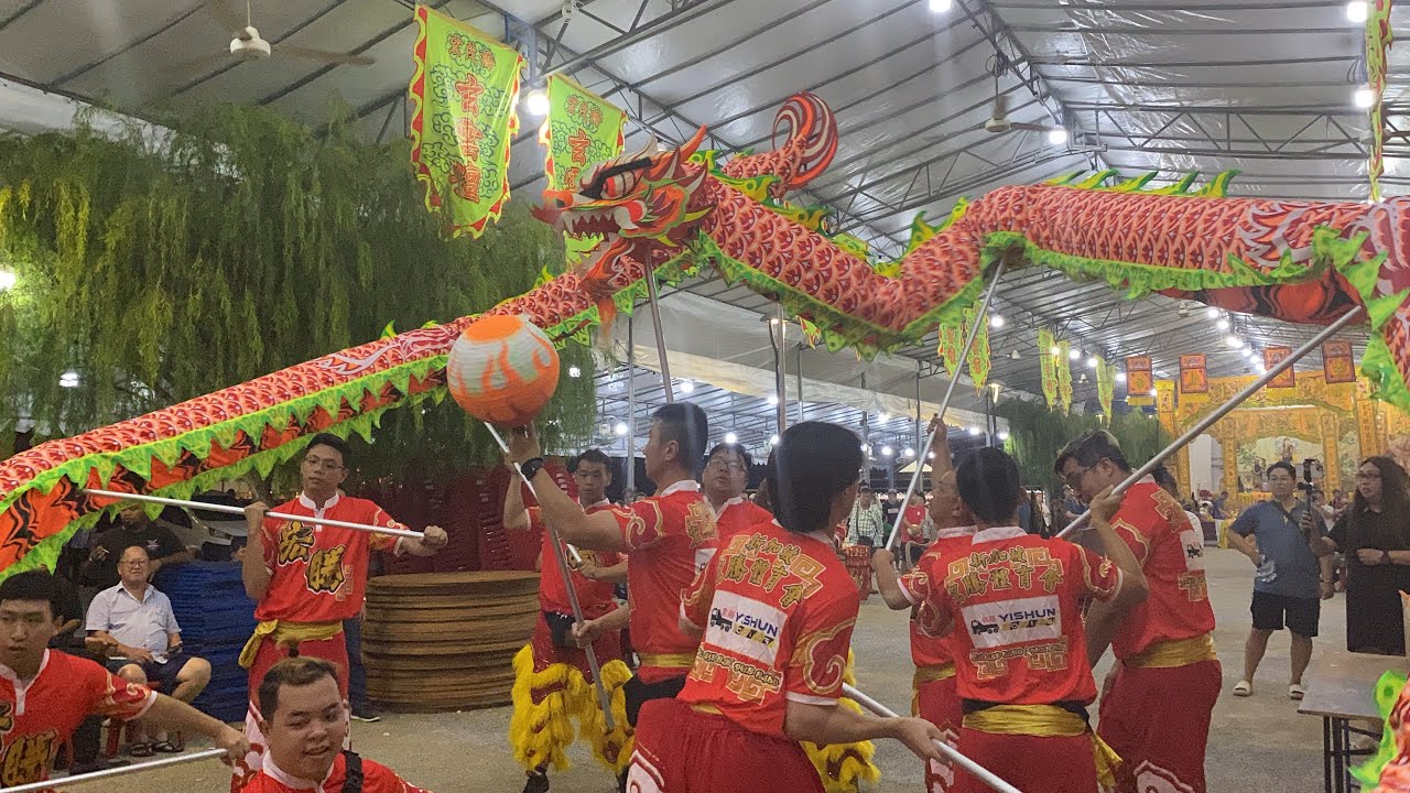 新加坡宏騰體育會 Singapore Hong Teng Lion & Dragon Dance Performance on the 3/3/24