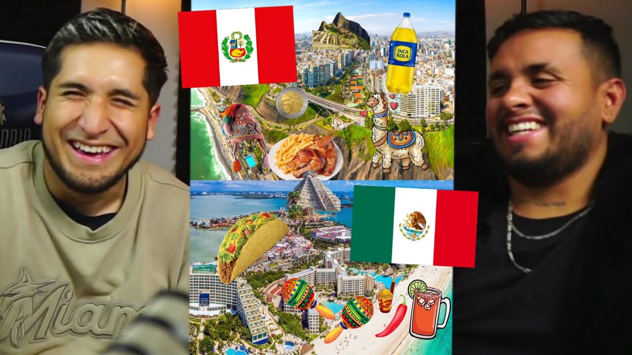 🔥DIFERENCIAS Y SIMILITUDES ENTRE PERÚ Y MEXICO 🇵🇪🇲🇽 FANODRIC Y MIKE MAQUINA DEL MAL