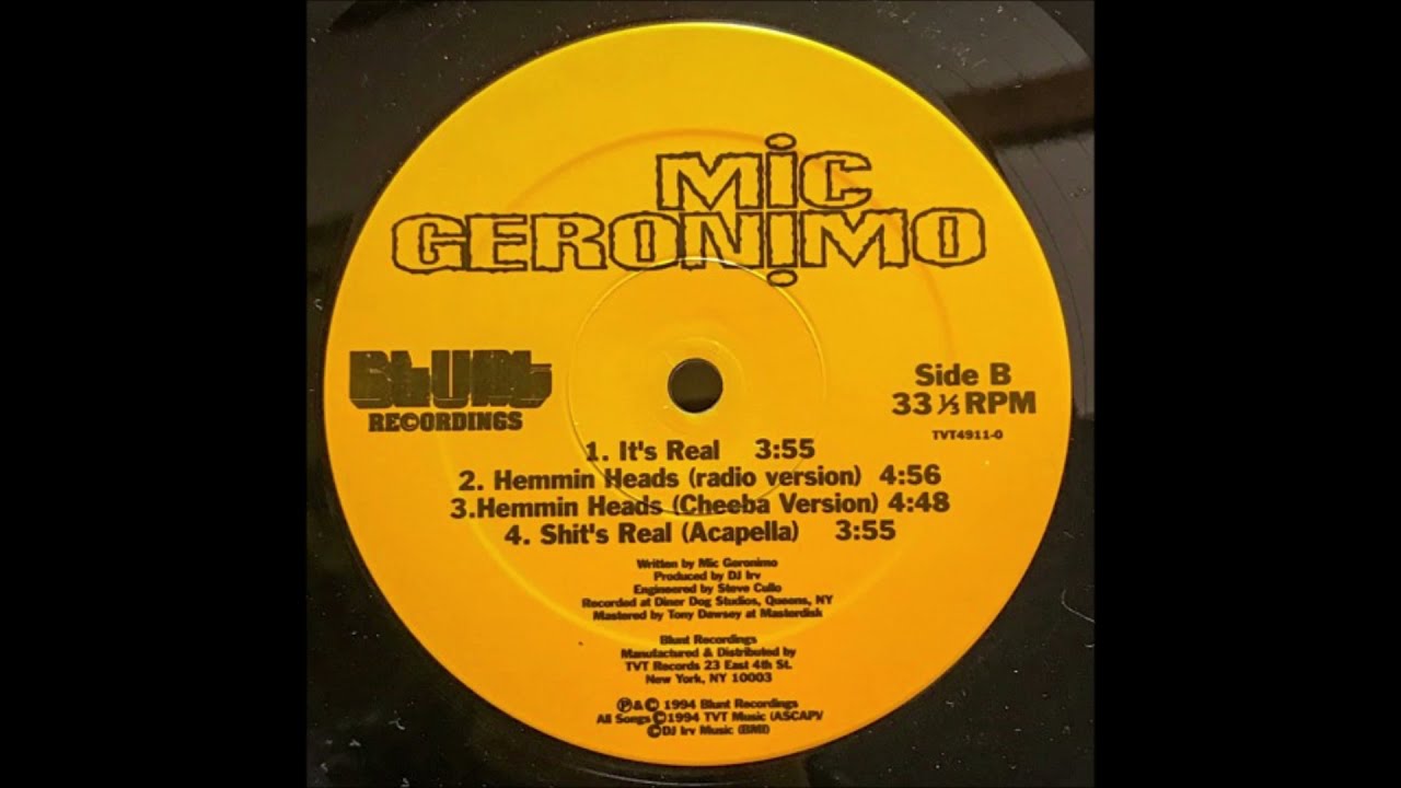 Mic Geronimo - Shit's Real - YouTube