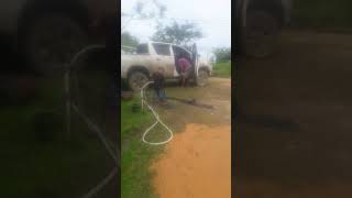 jalan sorong seget mobil hilux tertana