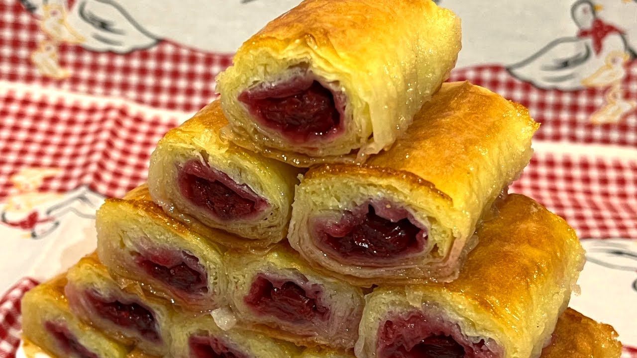 🍀Pitice sa višnjama❗️🍒Na drugačiji način🍒🥧