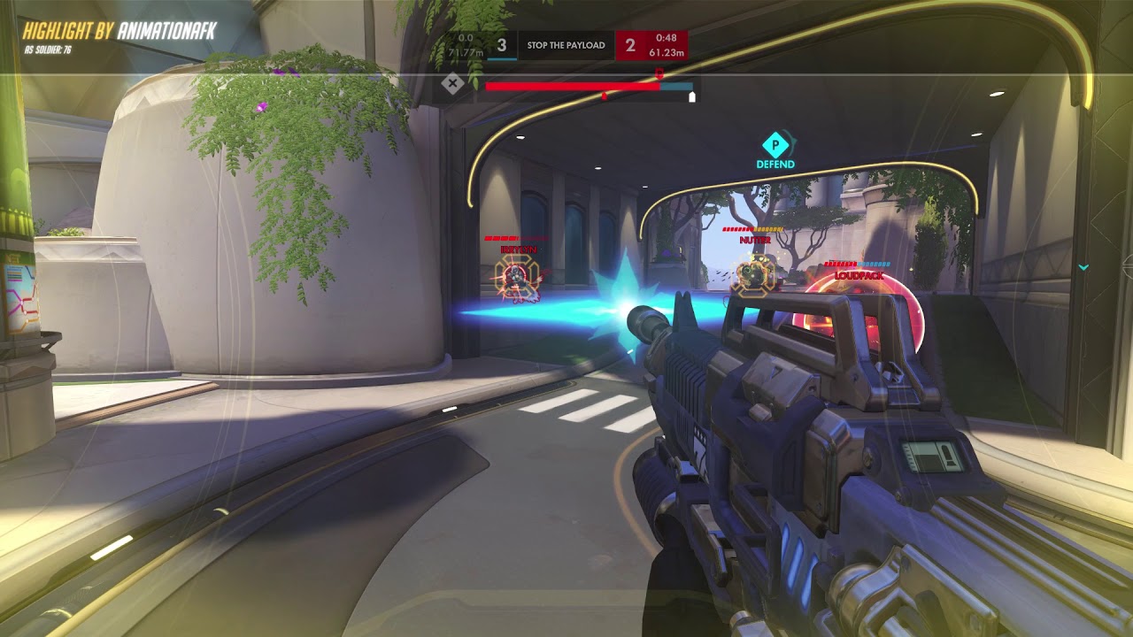 Helix Rockets Best Soldier 76 Helix Rocket - YouTube