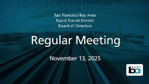 Board of Directors Regular Meeting, November 13, 2025