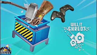 Will It Shred? - First Satisfying ASMR Shredding Game - Incredible NEW ogjects UNLOCKED screenshot 5