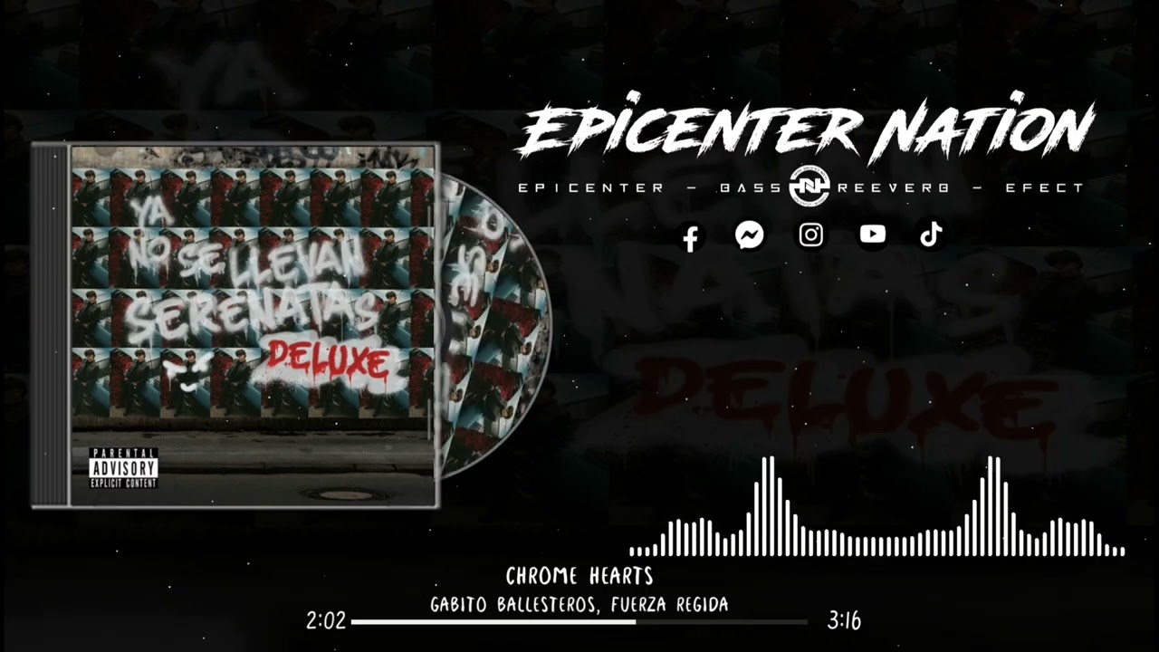 CHROME HEARTS - Gabito Ballesteros, Fuerza Regida [EPICENTER BASS +REEVERB]