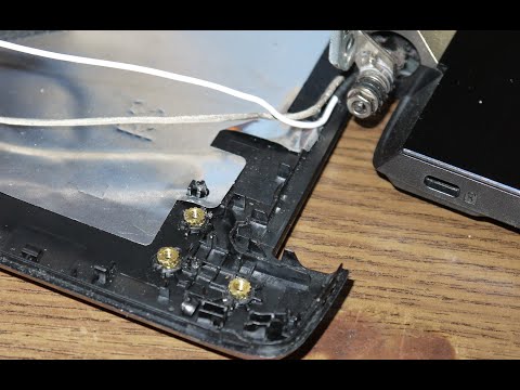 Acer Aspire 5 A515 51  laptop broken hinges nuts, easy fix.