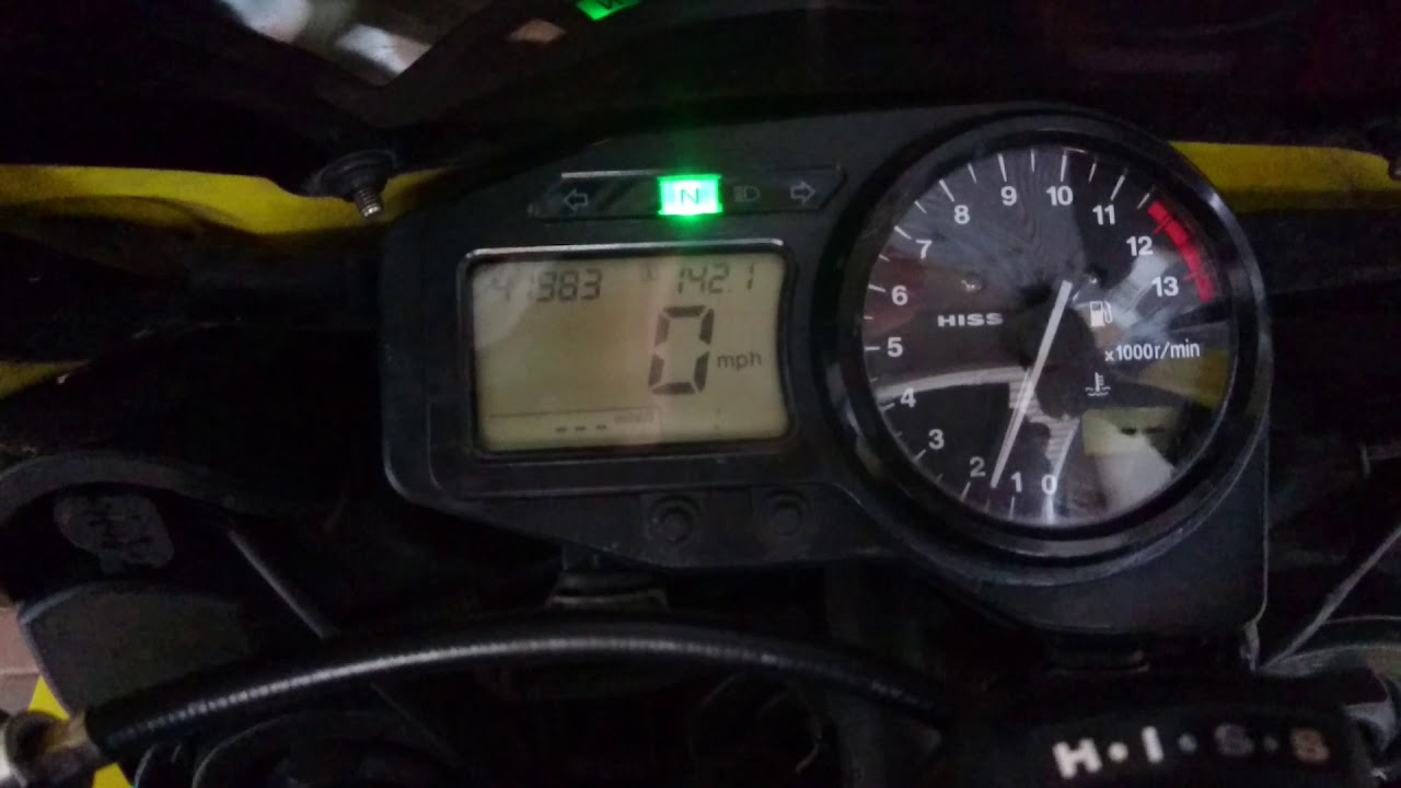 Honda FireBlade CBR954rr Error code 35 Exhaust Valve YouTube