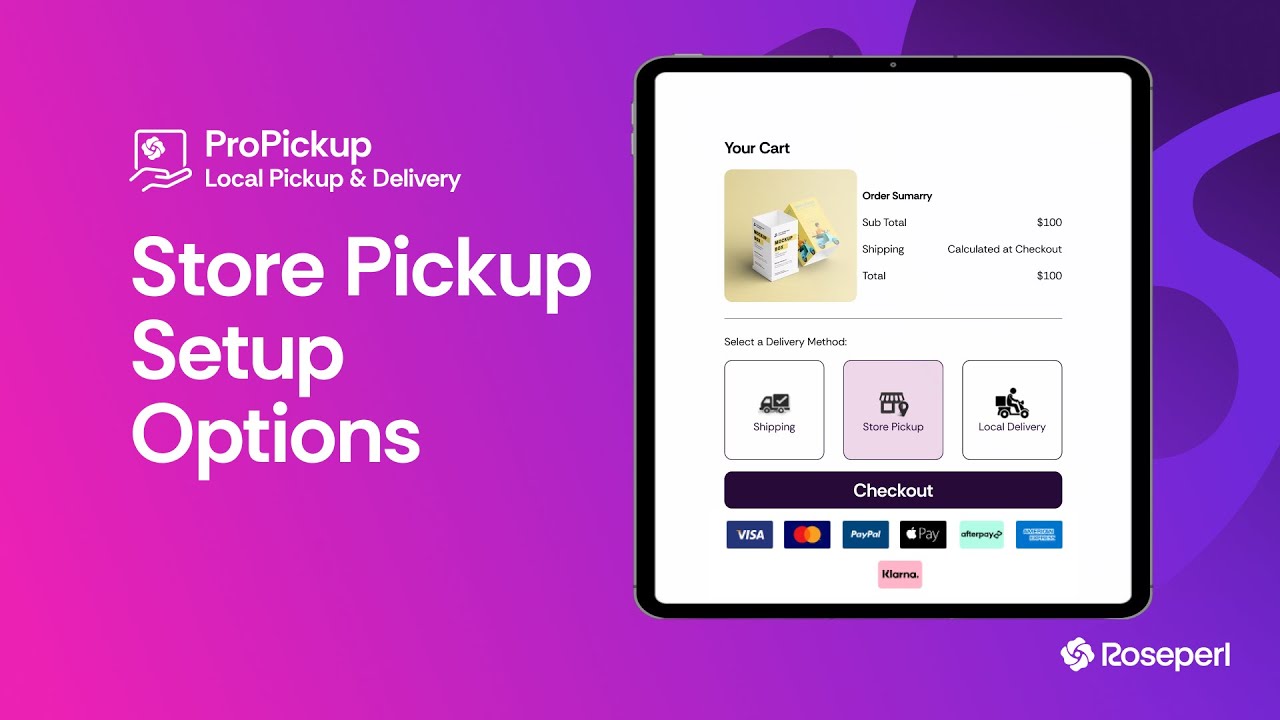 Store Pickup Options - ProPickup - Shopify Local Pickup And Delivery ...