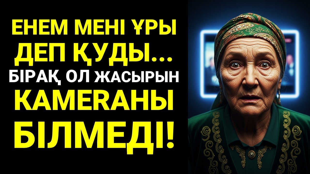 ЕНЕМ МЕНІ ҰРЫ ДЕП ҚУДЫ... БІРАҚ ОЛ ЖАСЫРЫН КАМERАНЫ БІЛМЕДІ! Түнде Айтар Әңгіме