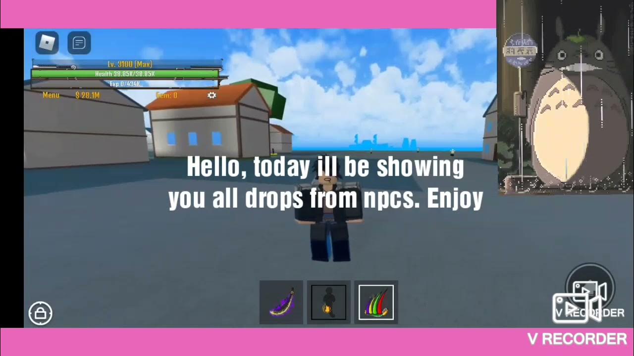 King Legacy All Boss Drops (12nd Sea) YouTube