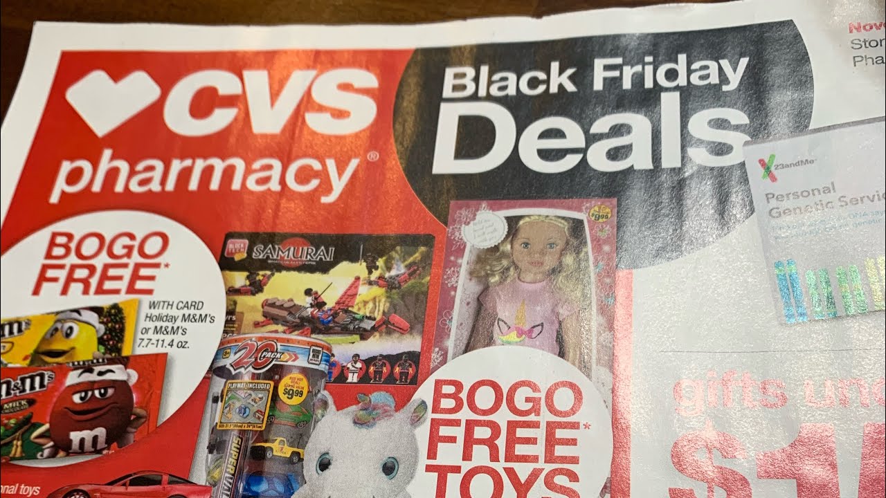 Black Friday Sales at CVS Today, Thanksgiving YouTube