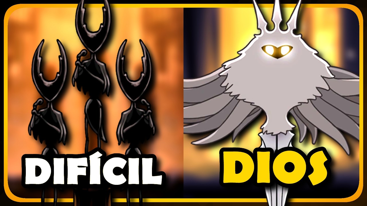 😱 TOP 10 JEFES MÁS DIFÍCILES | Hollow Knight