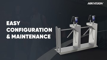 Unboxing & demo Tripod Turnstile DS K3G200LX Series