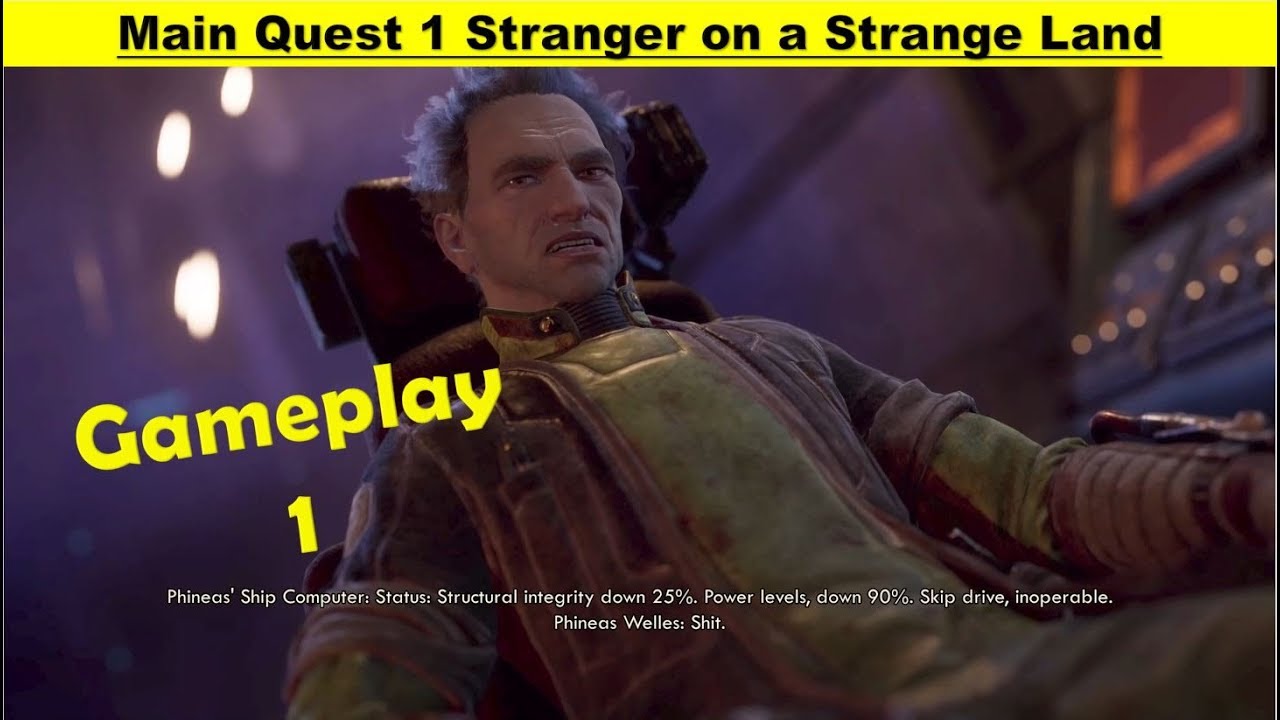 Stranger in a Strange Land - Main Quests - Walkthrough, The Outer Worlds