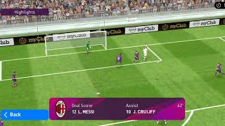Messi -Rummi Superb goal || Pes 2020|| Online Friendly