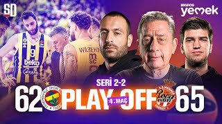 Fenerbahçe Beko Seri̇yi̇ Son Maça Birakti Fenerbahçe Beko 62-65 Monaco Euroleague