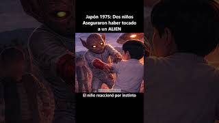 Japón 1975: Dos niños Aseguraron haber tocadoa un ALIEN #viral #2026 #reel