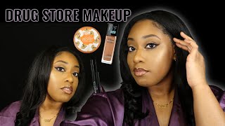 FULL FACE OF AFFORDABLE + DRUGSTORE MAKEUP TUTORIAL