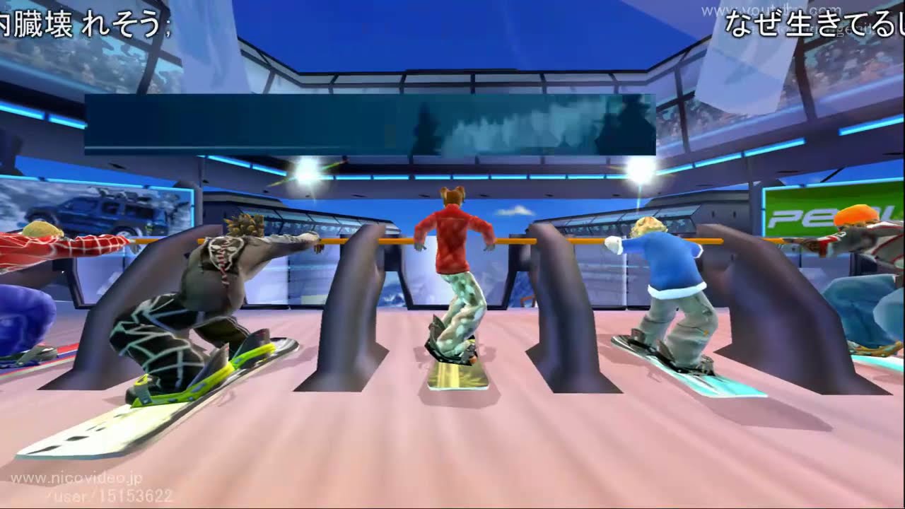 【コメ付TAS】スピード制限無しにしたSSX3 Part01