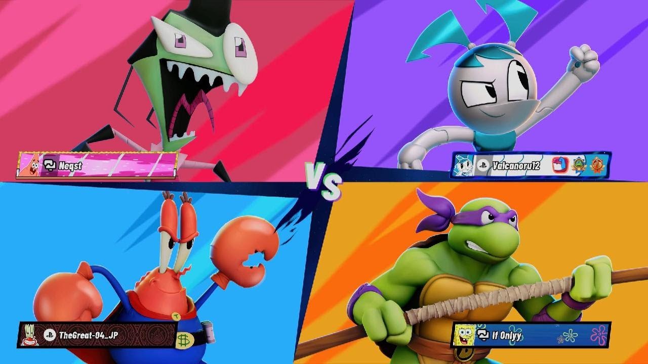 A Random FFA Match That I Somehow Clutched - Nickelodeon All-Star Brawl 2