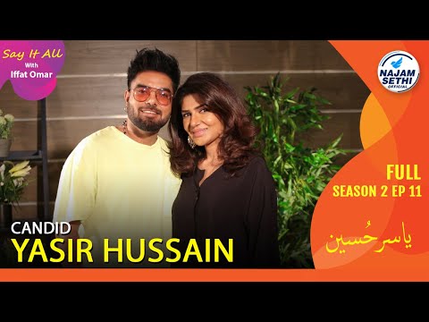 Candid Yasir Hussain I Hanif Jewelry & Watches Presents Say It All With Iffat Omar