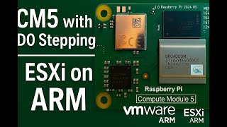 HOW TO: Install VMware ESXi ARM 8.0.3c on a Raspberry Pi 5 or CM5 16GB with a d0 stepping #exclusive