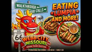 I Found an AMAZING Asian Food Festival on Route 66! in Webb City, Missouri