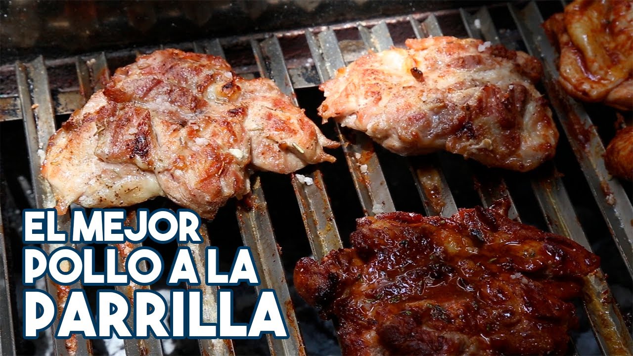 Pollo a la parrilla (TRADICIONAL - LIMÓN - BBQ) | Receta parrillera