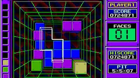 Arcade Longplay [263] Block Out