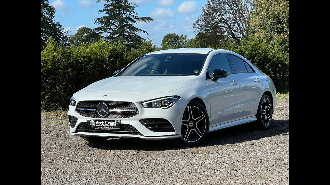 MERCEDES-BENZ CLA 1.3 CLA 180 AMG Line Premium Auto 4dr - YouTube