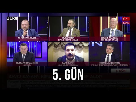 5. Gün | Savcı Sayan | Murat Özer | Mustafa İlker Yücel | Bülent Akarcalı | 9 Nisan 2022