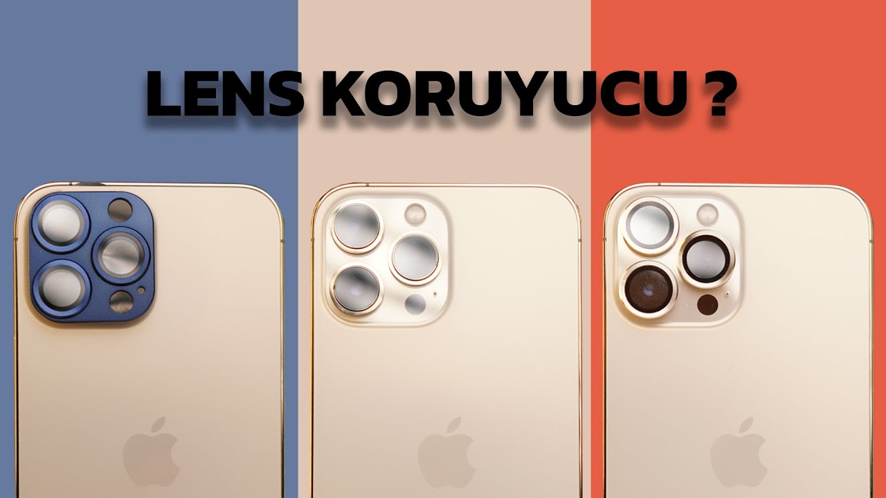 iPhone Lens Koruyucuları Kamera Kalitesini Düşürür Mü? YouTube